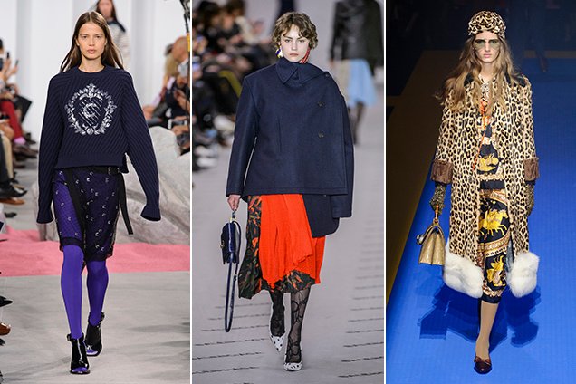 Every season, tights show up on the runways.