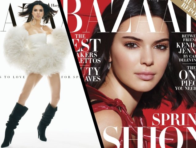 US Harper's Bazaar February 2018 : Kendall Jenner by Solve Sundsbo