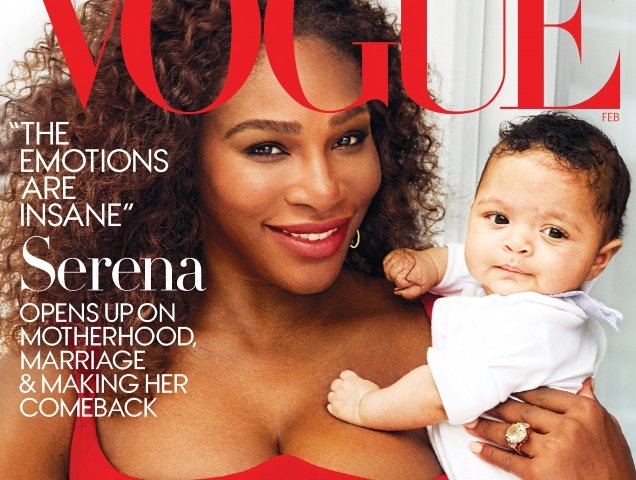 US Vogue February 2018 : Serena Williams by Mario Testino