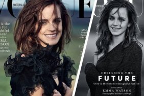 Vogue Australia March 2018 : Emma Watson by Peter Lindbergh