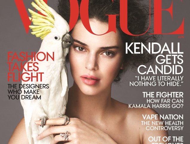 US Vogue April 2018 : Kendall Jenner by Mert Alas & Marcus Piggott