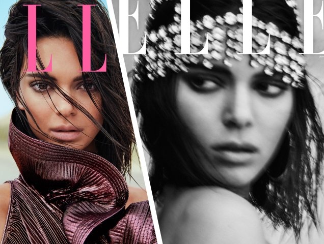 Kendall Jenner Stars in the Cover Story of Elle Magazine June 2018 Issue