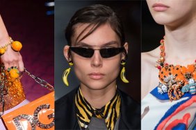 Tropical jewelry on the Spring 2018 runways at Dolce & Gabbana, Prada and Marc Jacobs