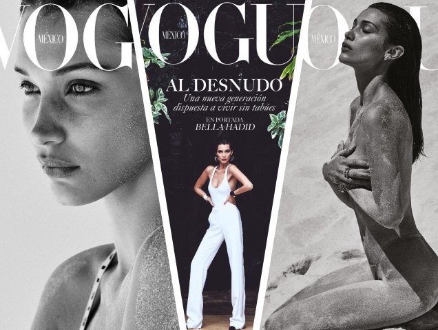 Vogue Mexico & Latin America July 2018 : Bella Hadid by Chris