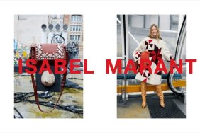 Isabel Marant F/W 2018.19 : Anna Ewers & Vittoria Ceretti by Juergen Teller