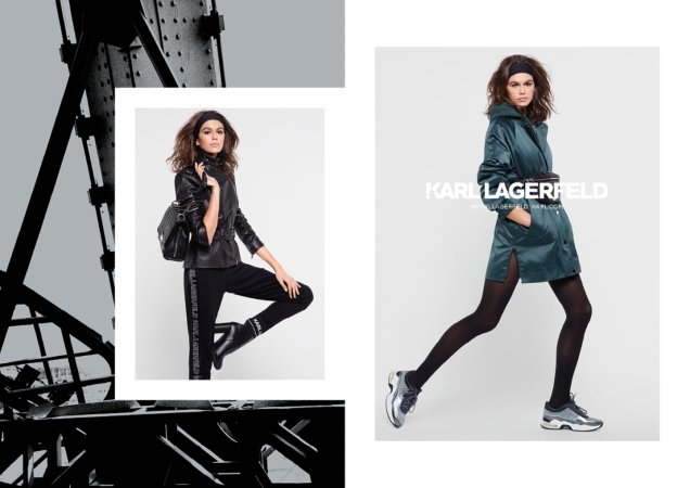 Karl Lagerfeld F/W 2018.19 : Kaia Gerber by Karl Lagerfeld