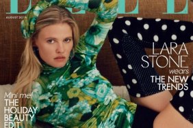 UK Elle August 2018 : Lara Stone by Alexander Saladrigas