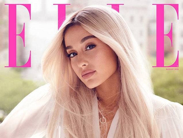 US Elle August 2018 : Ariana Grande by Alexi Lubomirski