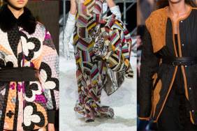Quilting on the Fall 2018 runways at Pucci, Calvin Klein and Altuzarra