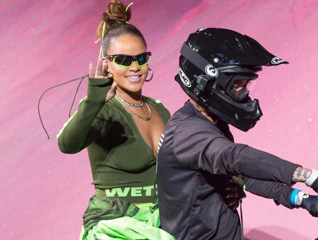 Rihanna closes the Spring 2018 Fenty x Puma Runway Show