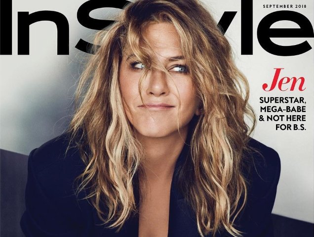 InStyle September 2018 : Jennifer Aniston by Ben Hassett
