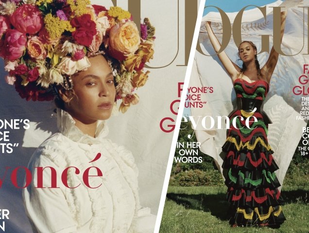 US Vogue September 2018 : Beyoncé by Tyler Mitchell
