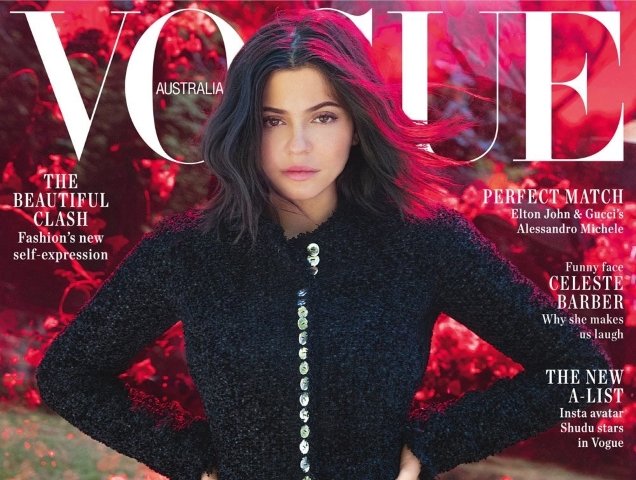 Vogue Australia September 2018 : Kylie Jenner by Jackie Nickerson