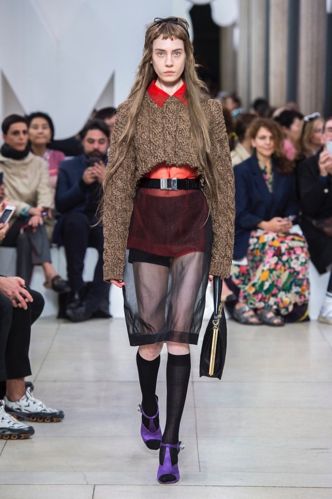 Fashion Month Brought Back the Sheer Skirt - theFashionSpot