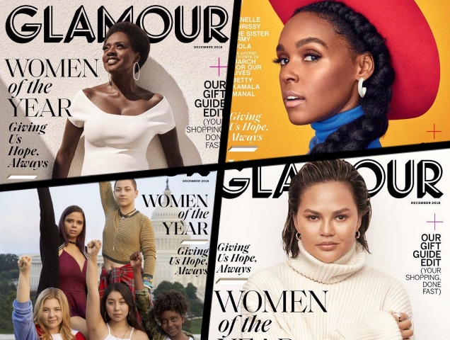 US Glamour December 2018 : The 'Women of the Year' Issue