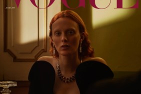 Vogue Ukraine December 2018 : Karen Elson by Patrick Bienert