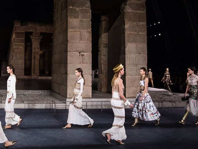 Chanel Presents Ancient Egypt Themed Metiers d'Art Collection at the  Metropolitan Museum of Art