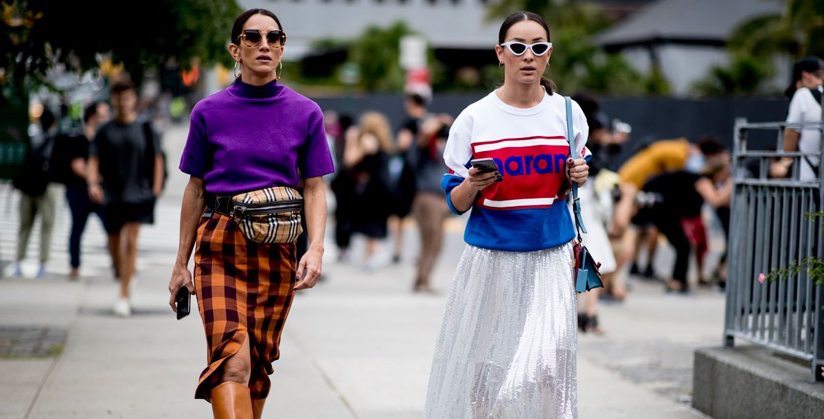 10 Street Style-Approved Ways to Dress Up a Sweatshirt - theFashionSpot