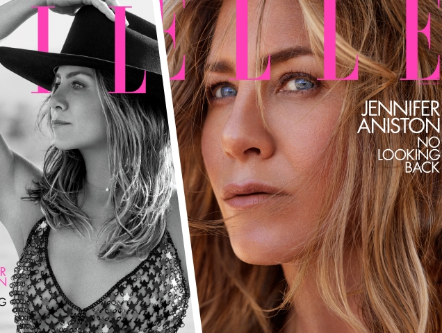 US Elle January 2019 : Jennifer Aniston by Zoey Grossman