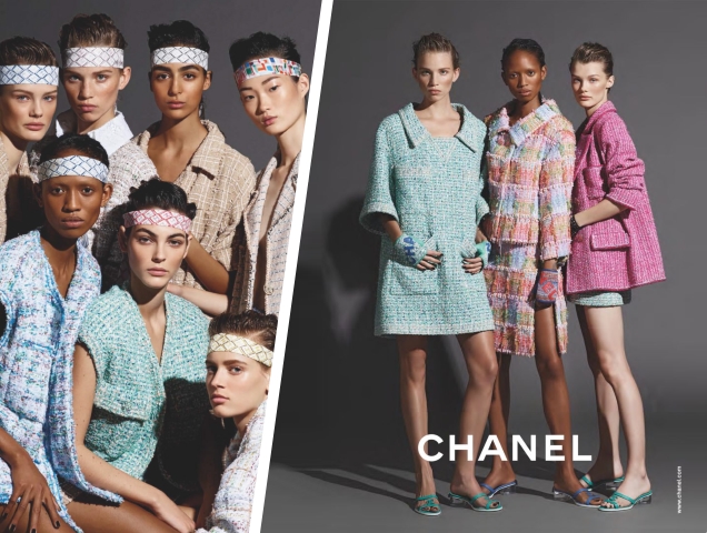 Chanel Spring 2019 Ad Campaign Karl Lagerfeld - theFashionSpot