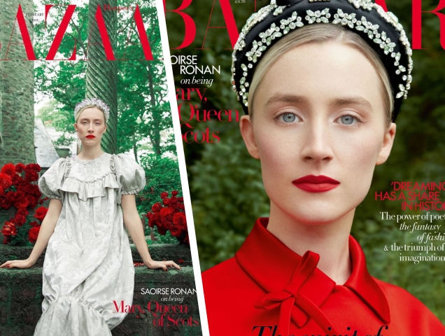 Saoirse Ronan UK Harper's Bazaar February 2019 - theFashionSpot