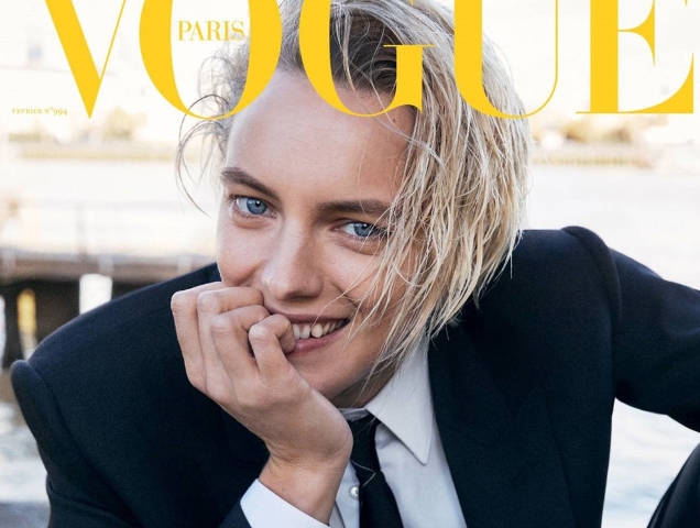 Vogue Paris February 2019 : Erika Linder by Mikael Jansson