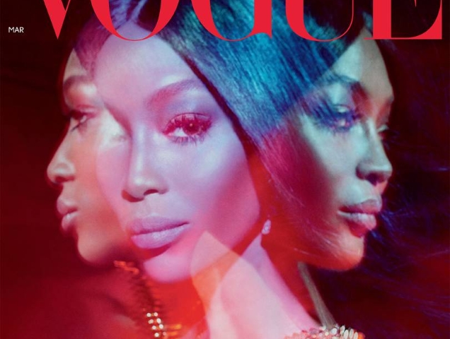 UK Vogue March 2019 : Naomi Campbell by Steven Meisel