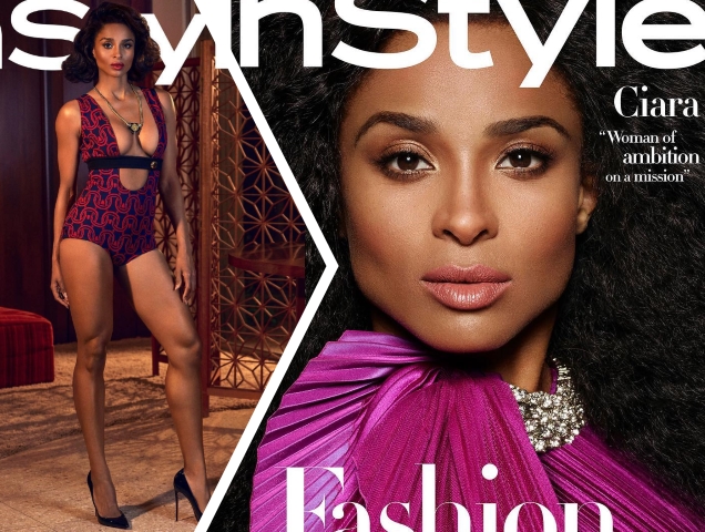 US InStyle April 2019 : Ciara by Phil Poynter
