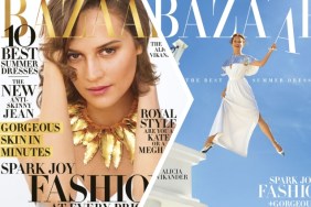 US Harper’s Bazaar April 2019 : Alicia Vikander by Mariano Vivanco