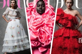 Vogue Paris April 2019 : Adut, Andreea & Raquel by Inez van Lamsweerde & Vinoodh Matadin