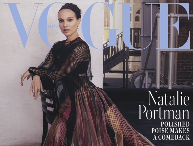 Vogue Australia April 2019 : Natalie Portman by Emma Summerton