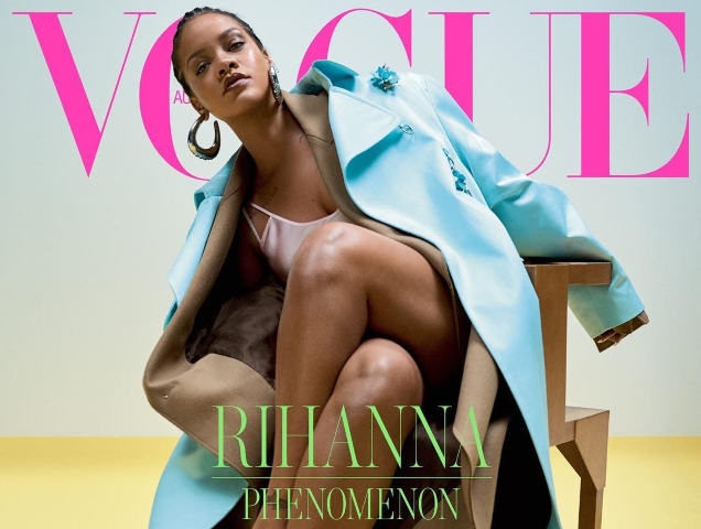 Vogue Australia May 2019 : Rihanna by Josh Olins