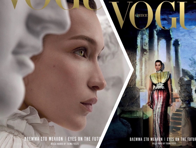 Vogue Greece April 2019 : Bella Hadid by Txema Yeste