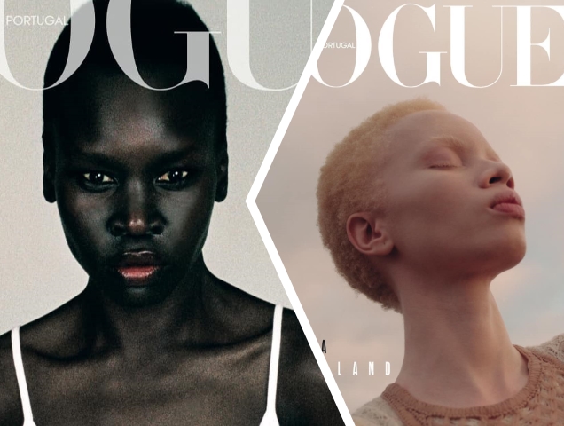 Vogue Portugal April 2019 : Alek Wek by Hugo Comte & Thado Hompa by Rhys Frampton