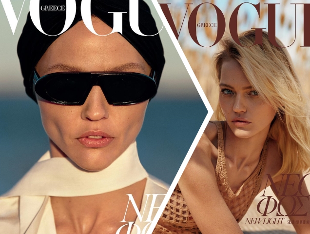 Vogue Greece May 2019 : Sasha Pivovarova by Alique