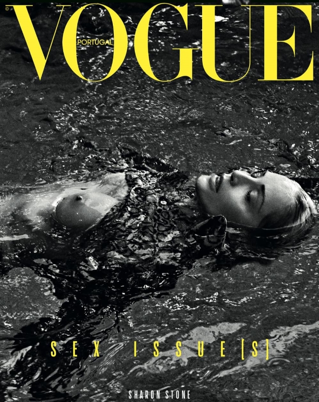 Sharon Stone Vogue Portugal May 2019 - theFashionSpot