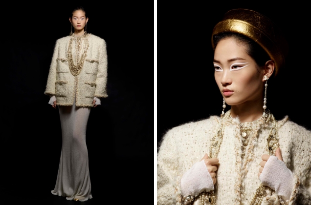 Chanel Pre-Fall 2019 : Hyun Ji Shin & Vittoria Ceretti by Karl Lagerfeld