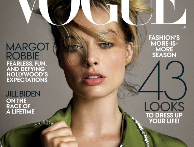 US Vogue July 2019 : Margot Robbie by Inez van Lamsweerde & Vinoodh Matadin