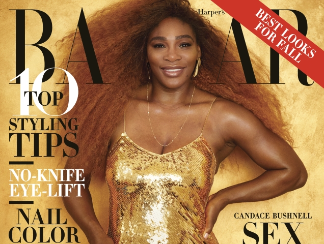 US Harper's Bazaar August 2019 : Serena Williams by Alexi Lubomirski