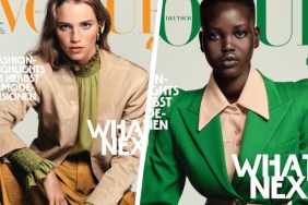 Vogue Germany September 2019 : Adut Akech & Rebecca Longendyke by Chris Colls