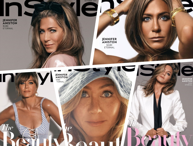 InStyle October 2019 : Jennifer Aniston by Michael Thompson