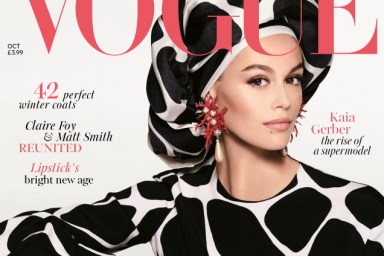 UK Vogue October 2019 : Kaia Gerber by Steven Meisel