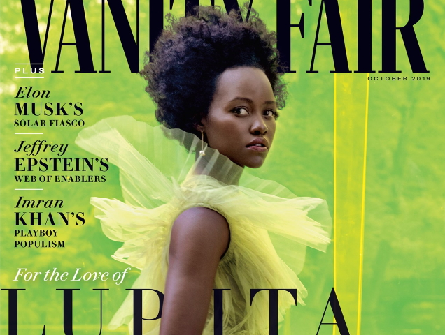 Vanity Fair October 2019 : Lupita Nyong’o by Jackie Nickerson