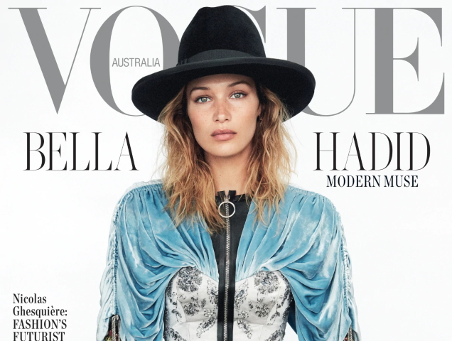Vogue Australia November 2019 : Bella Hadid by Daniel Jackson