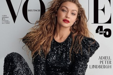 Vogue Germany November 2019 : Gigi Hadid by Giampaolo Sgura