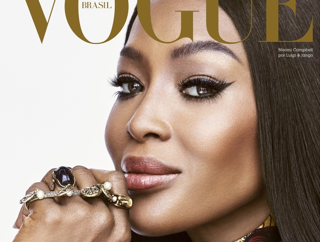 Vogue Brazil December 2019 : Naomi Campbell by Luigi & Iango