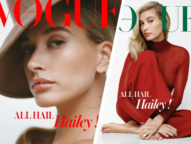 Vogue Hong Kong December 2019 : Hailey Bieber by Cass Bird