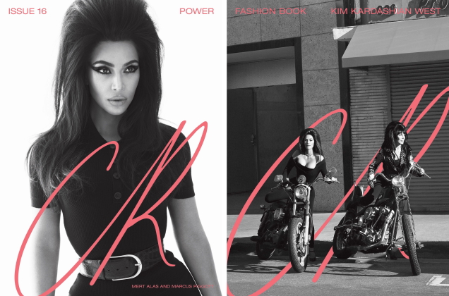Kim K, Naomi Campbell & Cher Cover CR Fashion Book