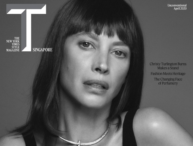 T: The New York Times Style Singapore April 2020 : Christy Turlington by Chris Colls
