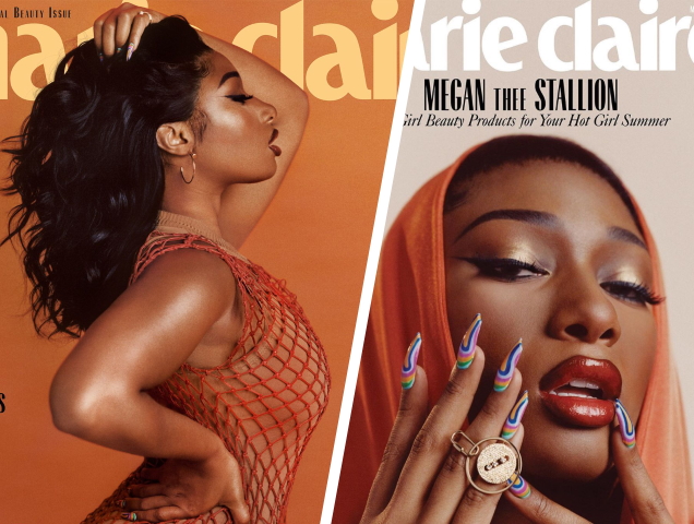US Marie Claire May 2020 : Megan Thee Stallion by Micaiah Carter